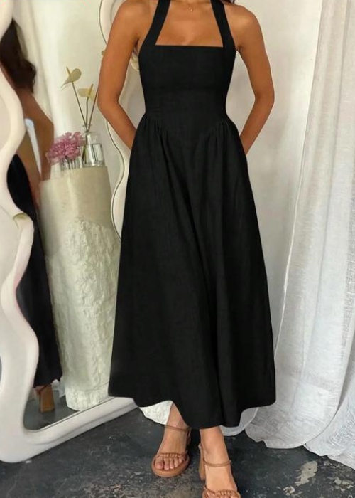 Backless Summer Dress